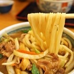 皐月庵 - 肉あげヤサイカレーうどん（うどん）