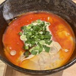 開運橋通 ふじ原 - 【冷やし坦々つけそば】　つけ汁