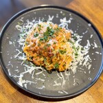 アランチャ - 渡り蟹のピリ辛トマトクリームソース