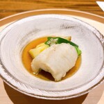 温石 - えぼ鯛と茄子の炊き合わせ