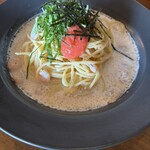 カフェ パブ ハウス シュガー - 小海老と大葉の冷製明太子クリーム