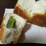 Manaburu - ３色パン　ちぎり（うぐいす）