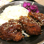 九州 鳥若丸 - 一口モモカツ定食