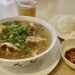 ASAHI GRILL - The "Famous" Oxtail Soup REG served with white rice