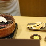 神楽坂 石かわ - 炙り松茸