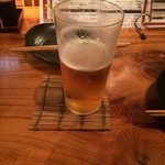 ビストロゴキゲン鳥 渋谷本社店 - ビール(プレミアムモルツ)