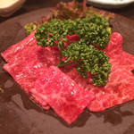 杏樹亭 岸根店 - カルビ。並カルビでこのレベル。やはり杏樹亭はさすがでした