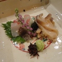 三徳六味 - 鯛　ホッキガイ