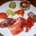 ポワンエリーニュ - 2025.8 前菜盛り合わせ