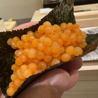 島津 - 低温調理された いくら　◎◎
                    大将の地元、新潟の郷土料理〝とと豆〟のオマージュ
                    この時期に鮭のいくらとは驚きました！！