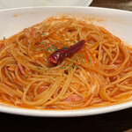 ナポリの食卓 パスタとピッツァ 伊勢崎店 - こくうまチーズのアマトリチャーナ