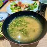 梅丘寿司の美登利総本店 アトレ吉祥寺店 - のり汁