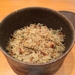 じき 宮ざわ - 白味噌炊きのじゃこ