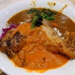 すき家 - 【期間限定】ほうれん草バターチキンソースカレー