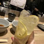 Lambでしょ ジンギスカン ラムグリル - 無農薬レモンサワー甘くなくて美味しい