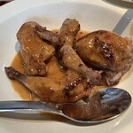 真純家 - うずら丸ごと一羽のソテー