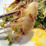 ラ・サンテ - のどぐろのグリエサフラン風味