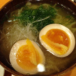 酒菜処 きっすい - シャモ塩ラーメン