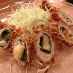 酒菜処 きっすい - ささみのシソチーズ巻