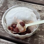 あらしろぜんざい - 料理写真: