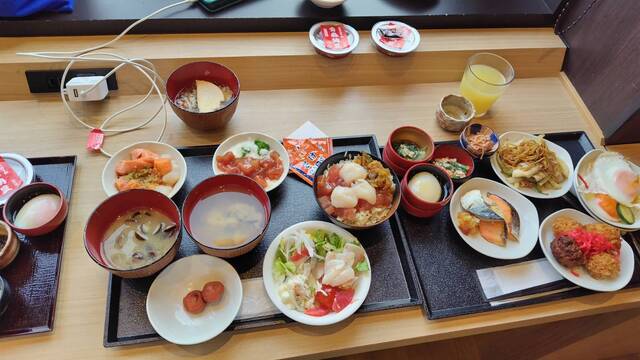 レストラン Hatago 天然温泉淡雪の湯ドーミーイン青森（ハタゴ） - 青森（食堂）の写真