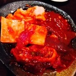 焼肉×もつ鍋 二子玉川 蔵月 - ミックスホルモン！辛め！