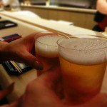 お料理 ふじ原 - 久しぶりに乾杯～♪