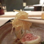 お料理 ふじ原 - ソーメン南瓜は歯ごたえが良い。