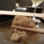 お料理 ふじ原 - マツタケの丹波焼だよ。。プーーンと秋の香り。