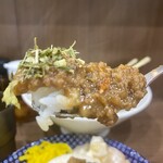 ヌードル＆スパイスカレー 今日の1番 - 和風キーマ　あっぷ！