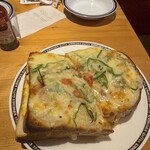 コメダ珈琲店 福島南中央店 - たっぷりたまごのピザトースト（860円）