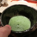 お料理 ふじ原 - 和食の〆は抹茶よね。。