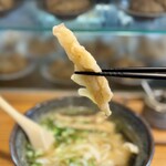 葉隠うどん - ごぼう天