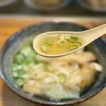 葉隠うどん - つゆ