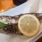 ひら乃 - いわしの塩焼き