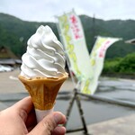 悠々ひろば - 料理写真:美山牛乳ソフトクリーム