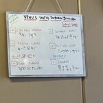 ヴェヌス サウス インディアン ダイニング - 味のあるホワイトボード