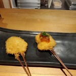 お出汁で食べる串かつと釜めしの専門店 ぎん庵 - 