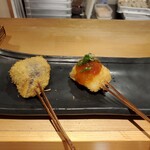 お出汁で食べる串かつと釜めしの専門店 ぎん庵 - 