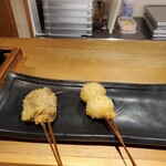 お出汁で食べる串かつと釜めしの専門店 ぎん庵 - 