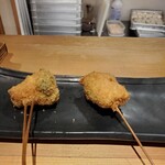 お出汁で食べる串かつと釜めしの専門店 ぎん庵 - 