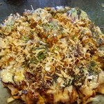 Misao Konomiyakiten - お好み焼き・肉玉（540円）