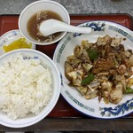 ラーメン中華田 - 回鍋肉定食