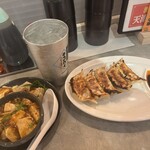 天津飯と米シューマイ - 