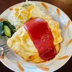 珈琲家 - 料理写真:オムライス 600円