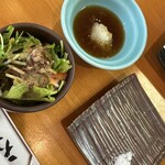 Tempura Maki - サラダと天つゆ