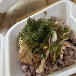 808 POKEBOWLS OKINAWA - ジンジャーハニー味噌、ハワイアンの海ぶどうのせ