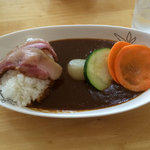 ファームレストラン あぜ道 より道 - ベーコンカレー