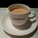 リストランテ　カプリカプリ - セットのコーヒーです。