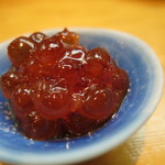 日本橋橘町　都寿司 - 筋子の味噌漬け